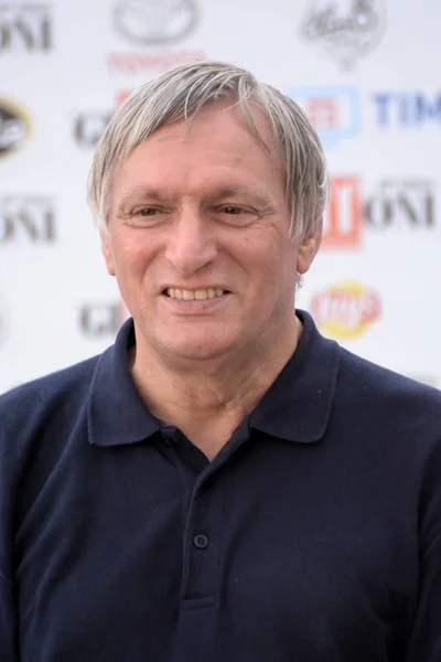 Giffoni Valle Piana Włochy Lipca 2019 Don Luigi Ciotti Giffoni — Zdjęcie stockowe