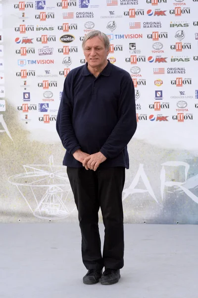 Giffoni Valle Piana Italia Luglio 2019 Don Luigi Ciotti Giffoni — Foto Stock