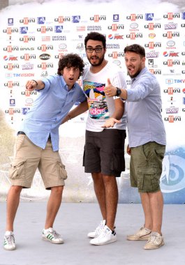 Giffoni Valle Piana, Sa, İtalya - 20 Temmuz 2019 : Autogol Giffoni Film Festivali'nde 2019 - 20 Temmuz 2019'da Giffoni Valle Piana, İtalya.