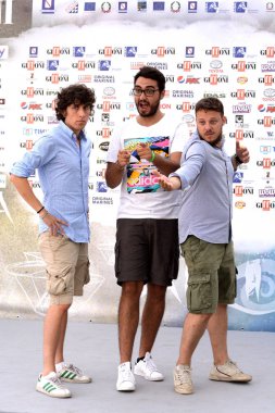 Giffoni Valle Piana, Sa, İtalya - 20 Temmuz 2019 : Autogol Giffoni Film Festivali'nde 2019 - 20 Temmuz 2019'da Giffoni Valle Piana, İtalya.