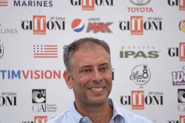Giffoni Valle Piana Włochy Lipca 2019 Ivan Cotroneo Giffoni Film — Zdjęcie stockowe