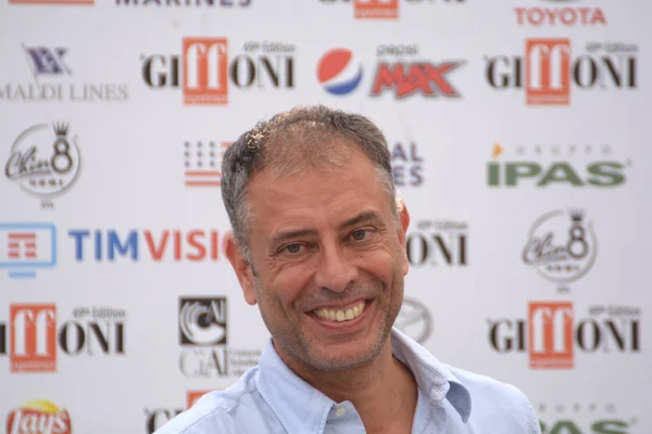 Giffoni Piana Италия Июля 2019 Года Иван Котронео Кинофестивале Giffoni — стоковое фото