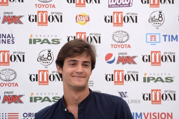 Giffoni Valle Piana Italia Luglio 2019 Leonardo Mazzarotto Giffoni Film — Foto Stock