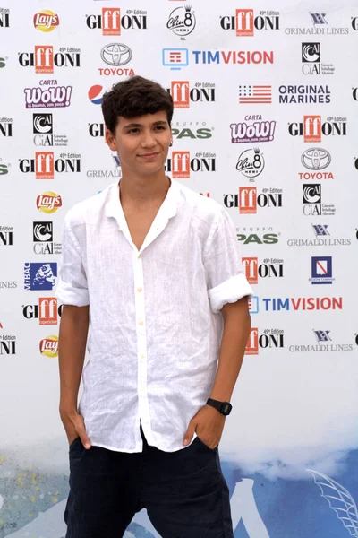 Giffoni Valle Piana Italia Luglio 2019 Francesco Tozzi Giffoni Film — Foto Stock