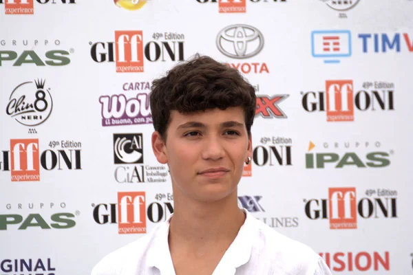 Giffoni Valle Piana Italia Luglio 2019 Francesco Tozzi Giffoni Film — Foto Stock