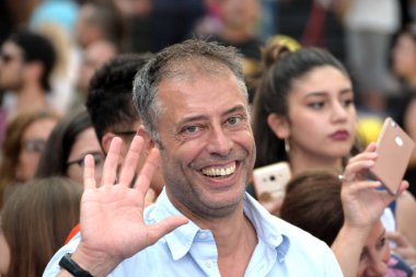Giffoni Valle Piana, Sa, İtalya - 22 Temmuz 2019 : Ivan Cotroneo Giffoni Film Festivali'nde 2019 - 22 Temmuz 2019'da Giffoni Valle Piana, İtalya.