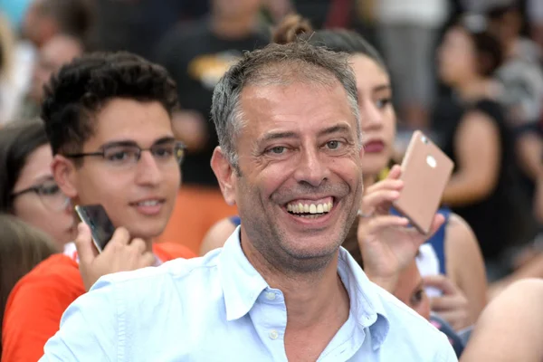 Giffoni Valle Piana, Sa, İtalya - 22 Temmuz 2019 : Ivan Cotroneo Giffoni Film Festivali'nde 2019 - 22 Temmuz 2019'da Giffoni Valle Piana, İtalya.