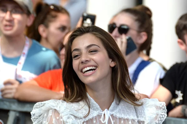 Giffoni Valle Piana Itália Julho 2019 Elisa Visari Giffoni Film — Fotografia de Stock