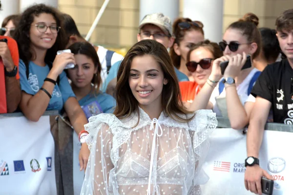 Giffoni Valle Piana Itália Julho 2019 Elisa Visari Giffoni Film — Fotografia de Stock