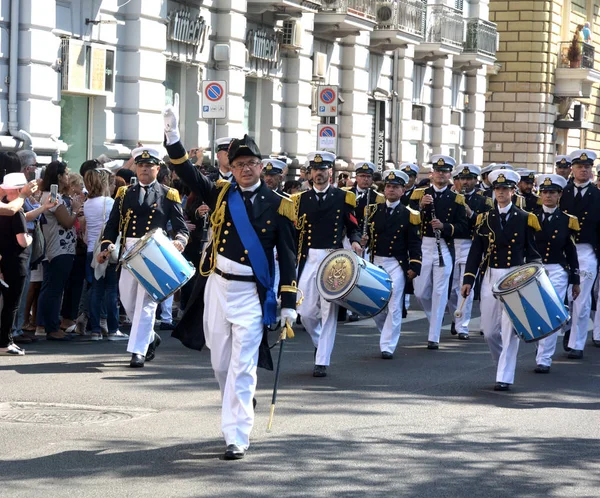 Italy National Meeting Italian Sailors Association Salerno September 2019 — Stock Photo, Image