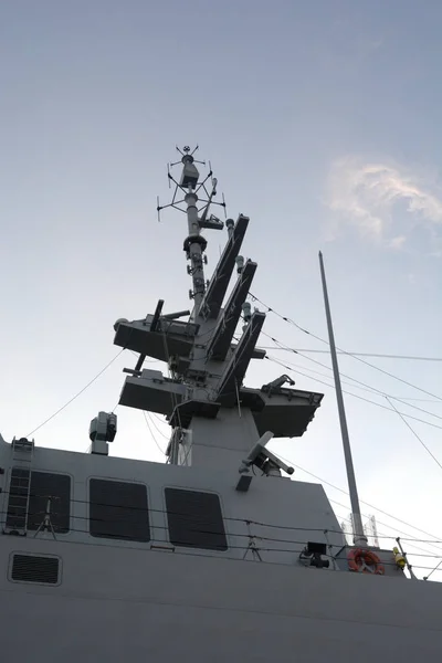 意大利 意大利海军在Salerno的船只 2019年9月 — 图库照片