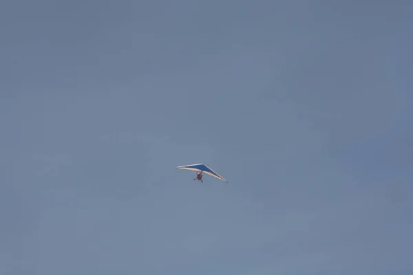 Italy Hang Glider Flight Capaccio Paestum May 2020 — Stock Photo, Image