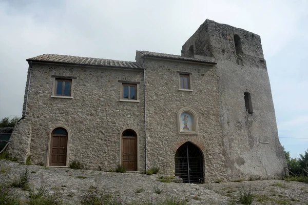 Italy View Tubenna Sanctuary Castiglione Del Genovesi June 2020 — 图库照片