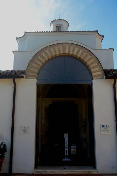 Italien Blick Auf Die Kirche Santa Maria Vico Giffoni Valle — Stockfoto