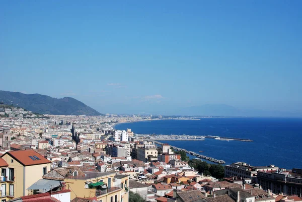 이탈리아 View Salerno Sea Landscape July 2020 — 스톡 사진