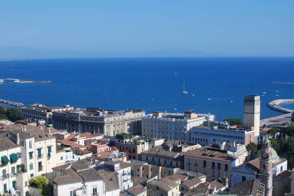 이탈리아 View Salerno Sea Landscape July 2020 — 스톡 사진