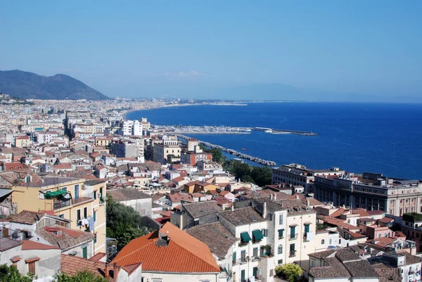 Italië Zicht Het Salerno Zeelandschap Juli 2020 — Stockfoto