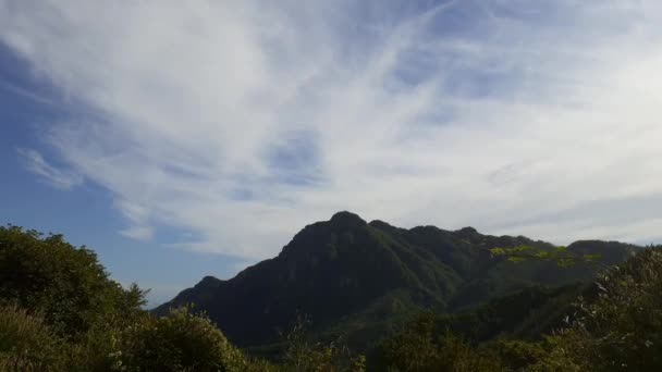 Time Lapse Mountain Landscape Campania August 2020 — Stock Video