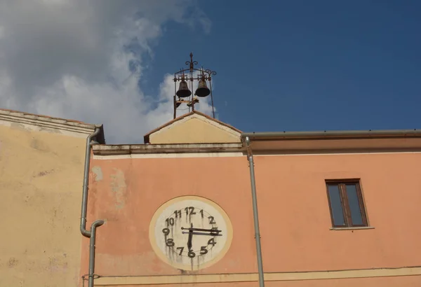 Italien Utsikt Över Saint Antonio Convent Giffoni Valle Piana Augusti — Stockfoto