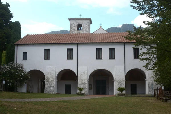 Italia Santuario Della Carbonara Giffoni Valle Piana Agosto 2020 — Foto Stock