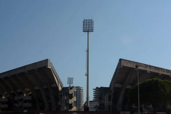 Itálie Pohled Stadion Arechi Salernu Září 2020 — Stock fotografie