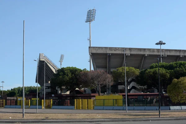 Itálie Pohled Stadion Arechi Salernu Září 2020 — Stock fotografie