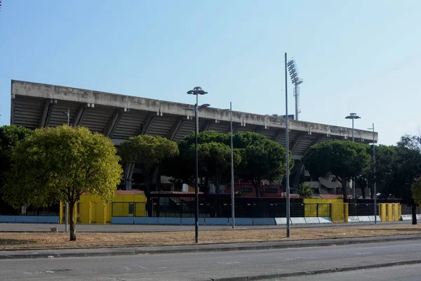 Italia Vista Del Estadio Arechi Salerno Septiembre 2020 —  Fotos de Stock