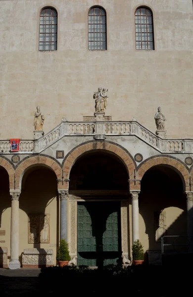 Itália Catedral Salerno Setembro 2020 — Fotografia de Stock
