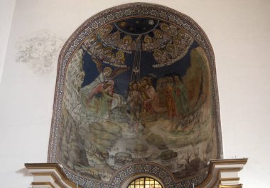 İtalya: Salerno Katedrali 'nin iç görünümü, 4 Eylül 2020.