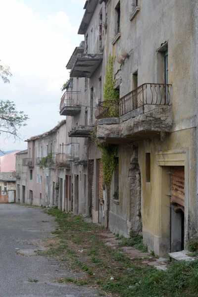 Italy Romagnano Monte Abandoned Town Southern Italy September 2020 — Stock Photo, Image
