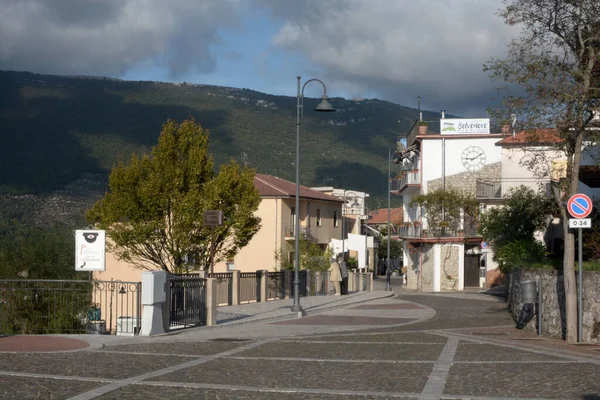 Italia Paisaje Urbano Trentinara Italia Meridional Octubre 2020 — Foto de Stock