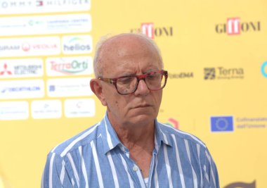 GIFFONI VALLE PIANA - 17 Temmuz 2025: Claudio Gubitosi Giffoni Film Festivali 2025 - 17 Temmuz 2025 tarihinde Giffoni Valle Piana, İtalya.