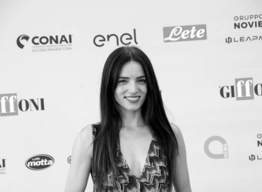 GiFFONI VALİNA PİANA - 25 Temmuz 2025: Aurora Ruffino Giffoni Film Festivali 2025 - 25 Temmuz 2025 tarihinde Giffoni Valle Piana, İtalya.