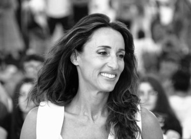 GiFFONI VALİNA PİANA - 19 Temmuz 2025: Elisa Di Francisca Giffoni Film Festivali 2025 - 19 Temmuz 2025 tarihinde Giffoni Valle Piana, İtalya.