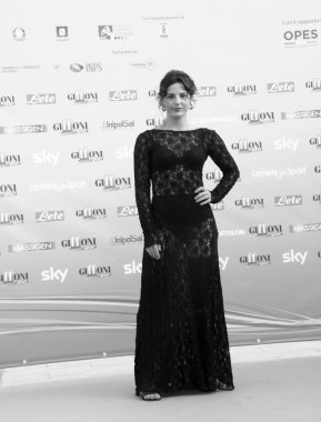 Ambra Sabatini, Giffoni Film Festivali 'ne 25 Temmuz 2025' te Giffoni Valle Piana, İtalya 'da katıldı..