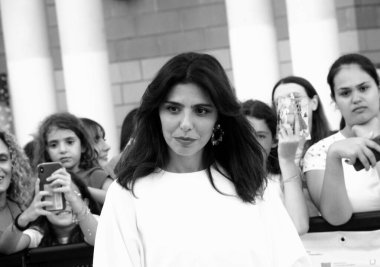 GiFFONI VALİNA PİANA - 22 Temmuz 2025: Irene Maiorino Giffoni Film Festivali 2025 - 22 Temmuz 2025 tarihinde Giffoni Valle Piana, İtalya.