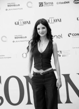 GiFFONI VALİNA PİANA - 24 Temmuz 2025: Ginevra Francesconi Giffoni Film Festivali 2025 - 24 Temmuz 2025 tarihinde Giffoni Valle Piana, İtalya.