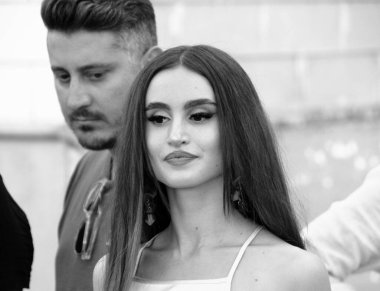 GiFFONI VALLE PIANA, İtalya - 22 Temmuz 2025 Charlotte Moccia namı diğer Charlotte M. Giffoni Film Festivali 2025 'e 22 Temmuz 2025' te Giffoni Valle Piana, İtalya 'da katılır..