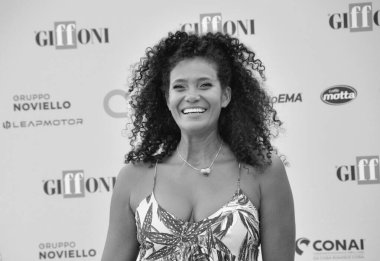 GiFFONI VALLE PIANA - 17 Temmuz 2025: Denny Mendez Giffoni Film Festivali 2025 - 17 Temmuz 2025 tarihinde Giffoni Valle Piana, İtalya.