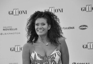 GiFFONI VALLE PIANA - 17 Temmuz 2025: Denny Mendez Giffoni Film Festivali 2025 - 17 Temmuz 2025 tarihinde Giffoni Valle Piana, İtalya.