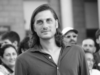 GiFFONI VALİNA PİANA - 24 Temmuz 2025 Luca Marinelli, Giffoni Film Festivali 2025, Giffoni Valle Piana, İtalya.