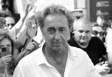 GiFFONI VALİNA PİANA - 23 Temmuz 2025: Paolo Sorrentino Giffoni Film Festivali 2025 - 23 Temmuz 2025 tarihinde Giffoni Valle Piana, İtalya.
