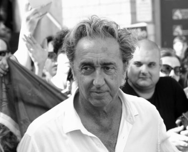 GiFFONI VALİNA PİANA - 23 Temmuz 2025: Paolo Sorrentino Giffoni Film Festivali 2025 - 23 Temmuz 2025 tarihinde Giffoni Valle Piana, İtalya.