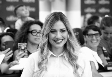 GiFFONI VALİNA PİANA - 20 Temmuz 2025: Carolina Benvenga Giffoni Film Festivali 2025 - 20 Temmuz 2025 tarihinde Giffoni Valle Piana, İtalya.