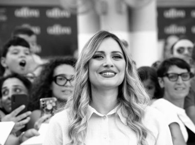 GiFFONI VALİNA PİANA - 20 Temmuz 2025: Carolina Benvenga Giffoni Film Festivali 2025 - 20 Temmuz 2025 tarihinde Giffoni Valle Piana, İtalya.