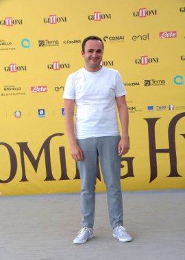 GIFFONI VALLE PİANA - 25 Temmuz 2025: Timothe 'Brocard Giffoni Film Festivali 2025 - 25 Temmuz 2025 tarihinde Giffoni Valle Piana, İtalya.