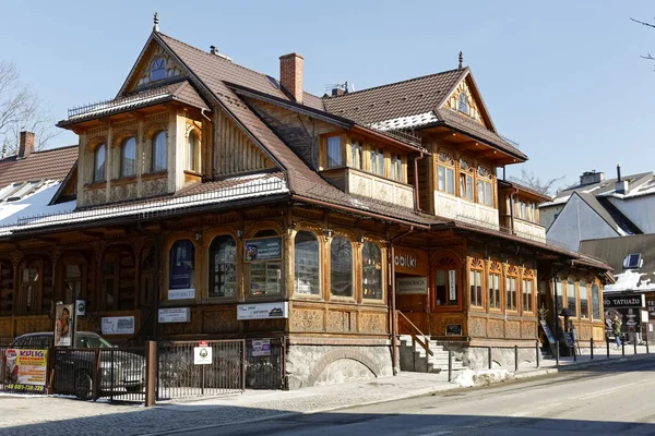 Zakopane Polonya Mart 2018 Bina Slimak Eski Adı Olarak Bilinen — Stok fotoğraf