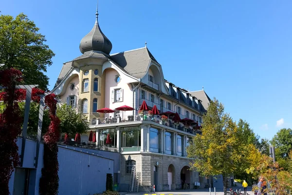 Βέρνη Ελβετία Σεπτεμβρίου 2017 Κτίριο Δεσπόζει Πάνω Από Πάρκο Gurten — Φωτογραφία Αρχείου