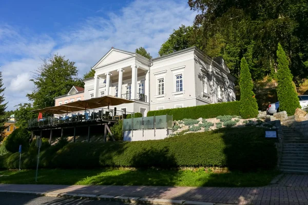 Marianske Lazne Çek Cumhuriyeti Eylül 2017 Güneşli Bir Gün Boyunca — Stok fotoğraf