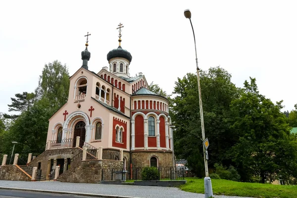 Marianske Lazne Tsjechië September 2017 Orthodoxe Kerk Van Sint Vladimir — Stockfoto